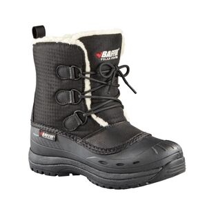 Baffin Black Tessa Boots with White Fur Trim Winter Boots